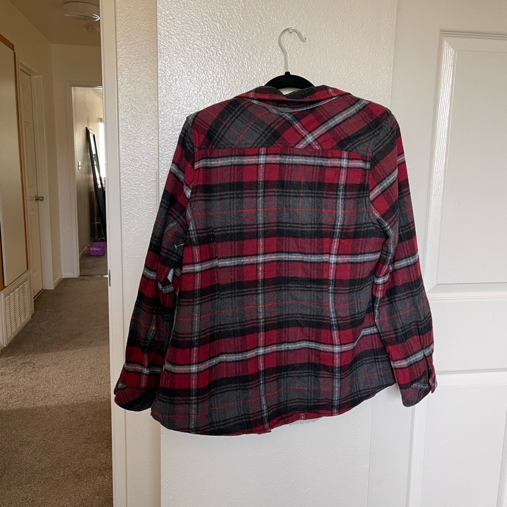 sherpa plaid